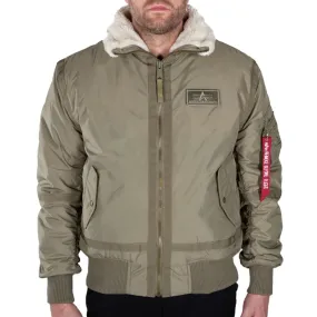 Alpha Industries Herren Fliegerjacke B15-3 TT stratos