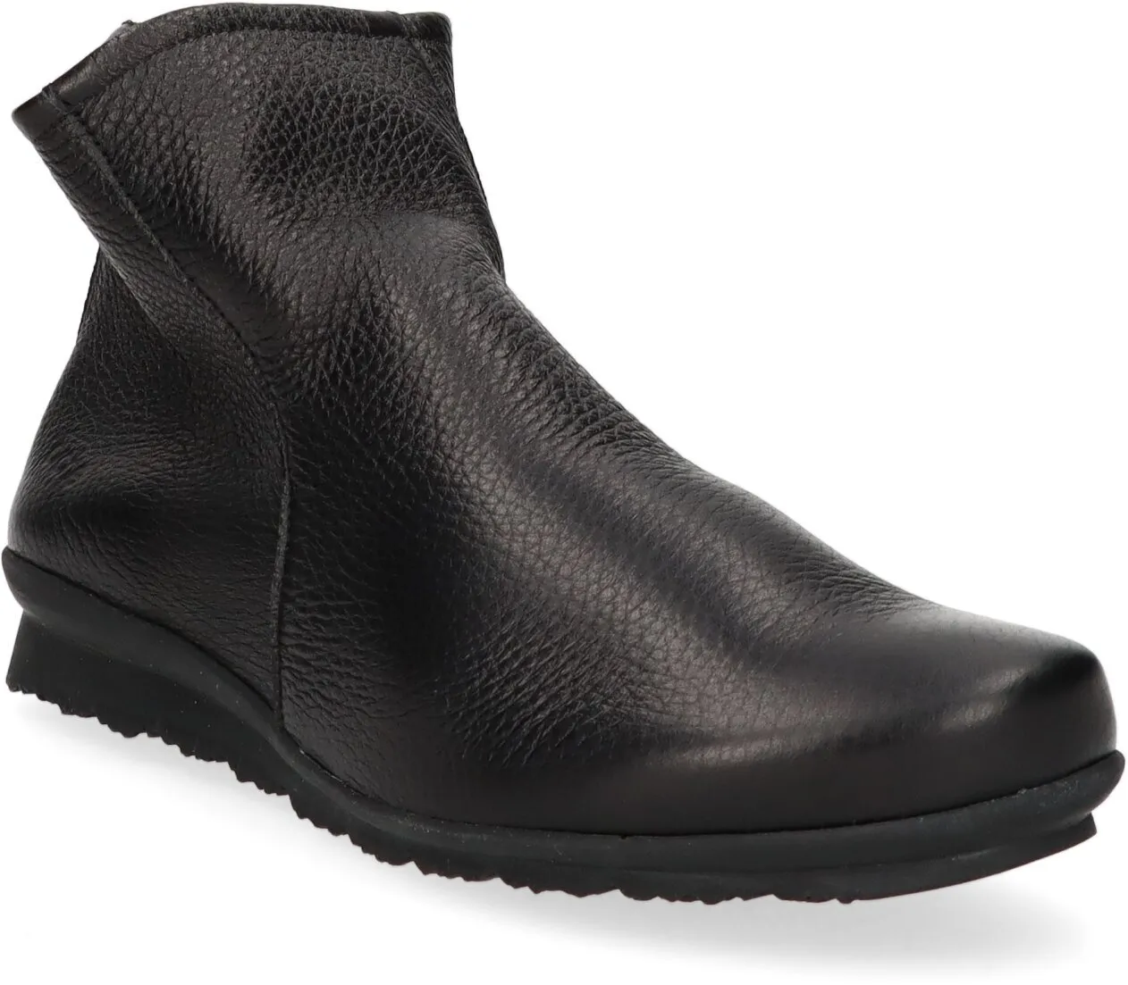 BARYKY Damen-Boots aus Leder 102001000101 (Schwarz)