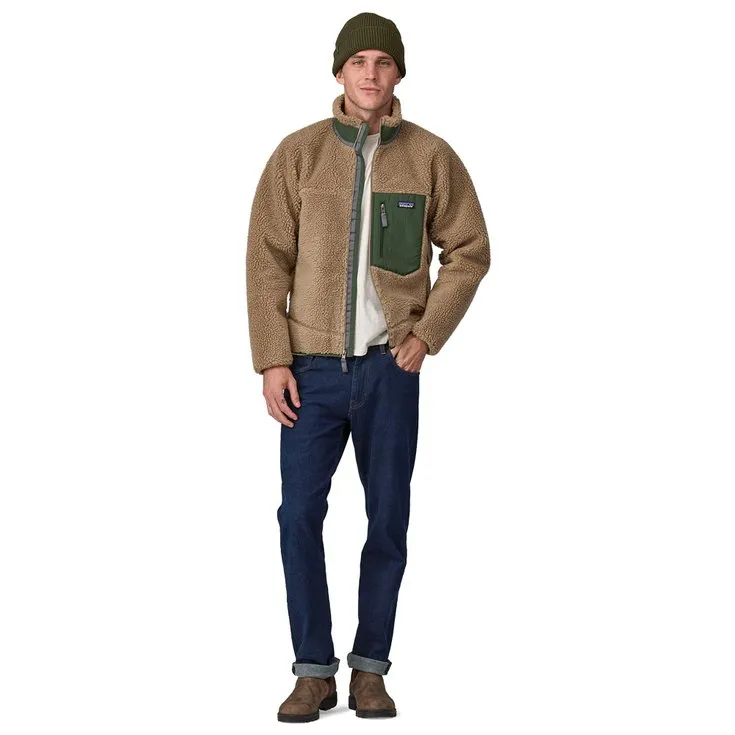 Fleece Patagonia ---Men's Classic Retro-X Fleece Jacket Seabird Grey