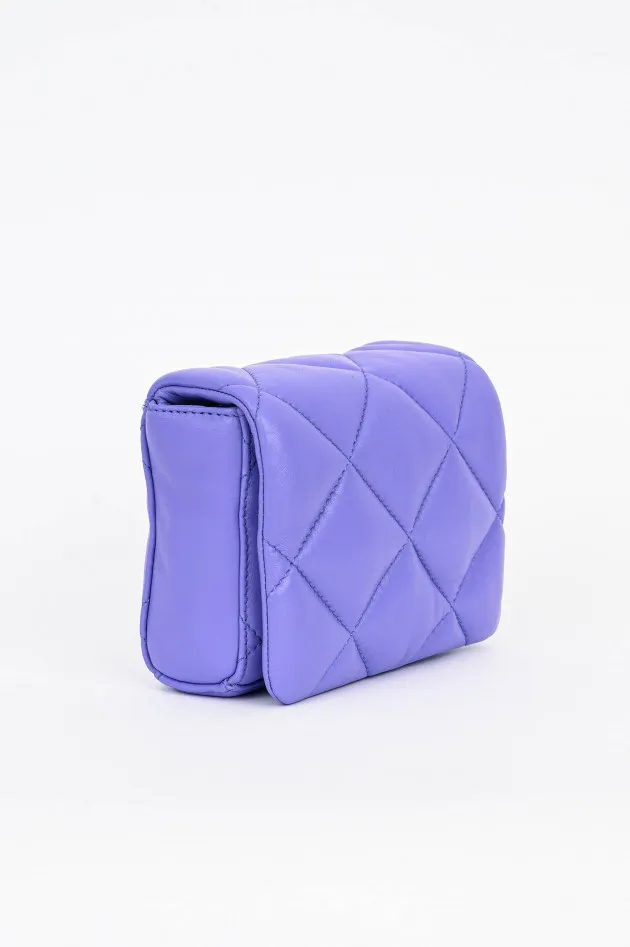 Gesteppte Mini-Bag HESTIA in Lavendel