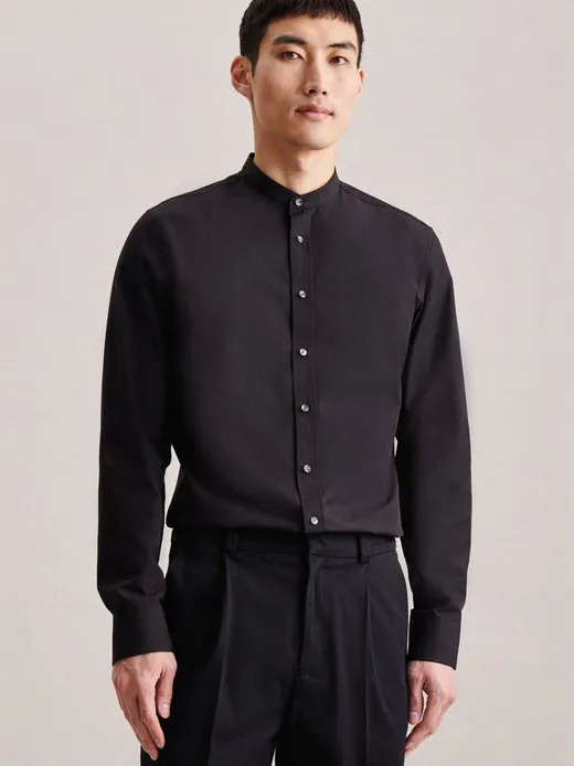 Herren Business Hemd - Slim Langarm