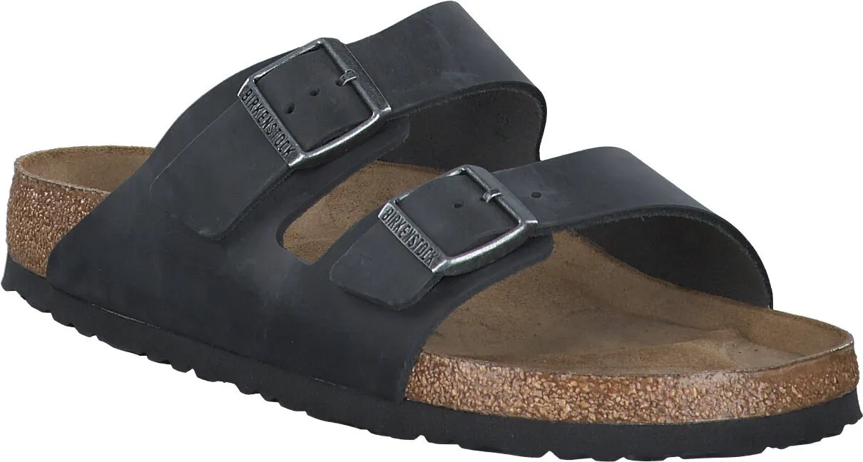 Herren-Pantoletten aus Leder 592001931822 (Schwarz)