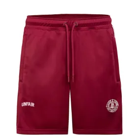Herren Shorts - Two Side - White / Burgundy