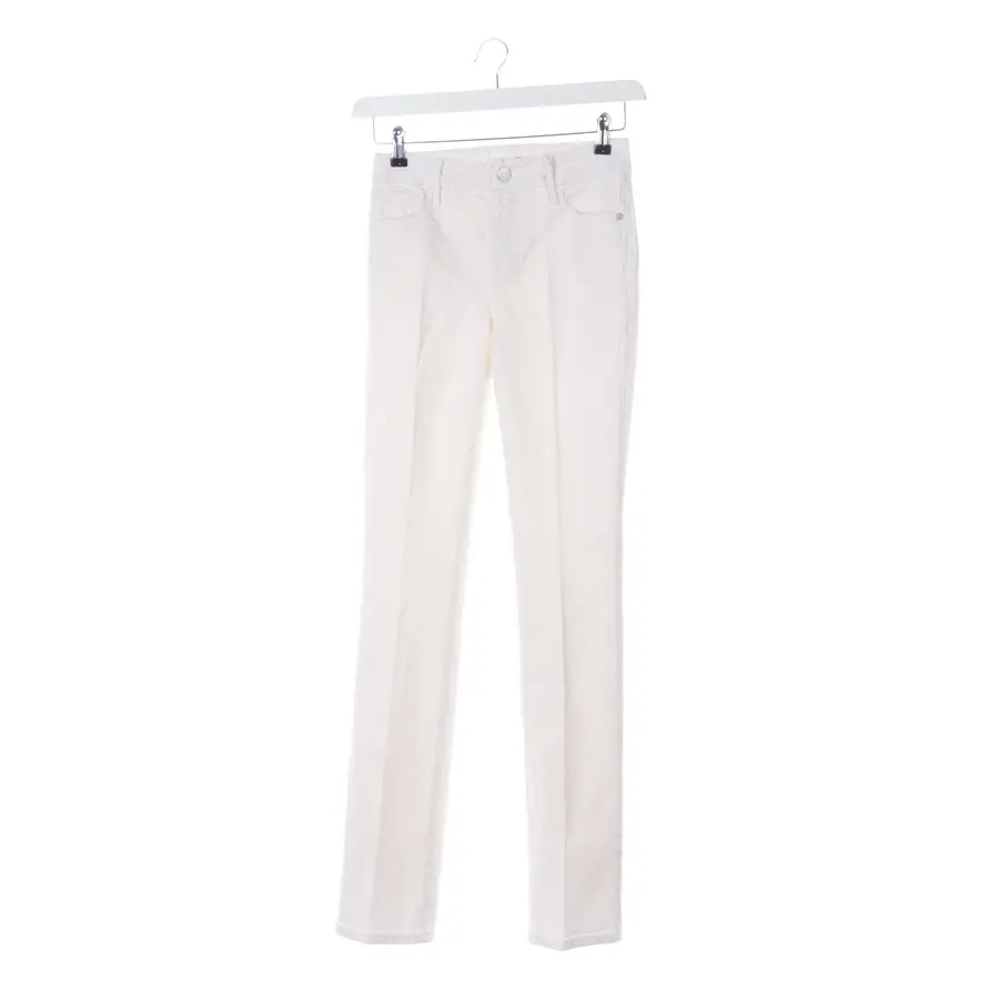 Jeans Bootcut W25 Weiß