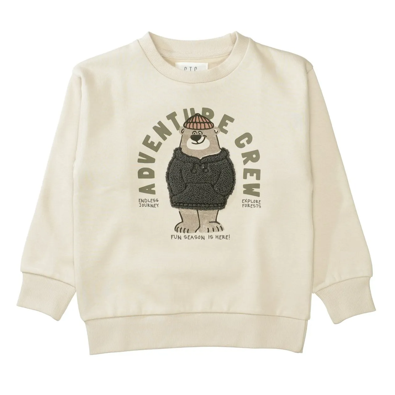 Kn.-Sweatshirt, oversized
