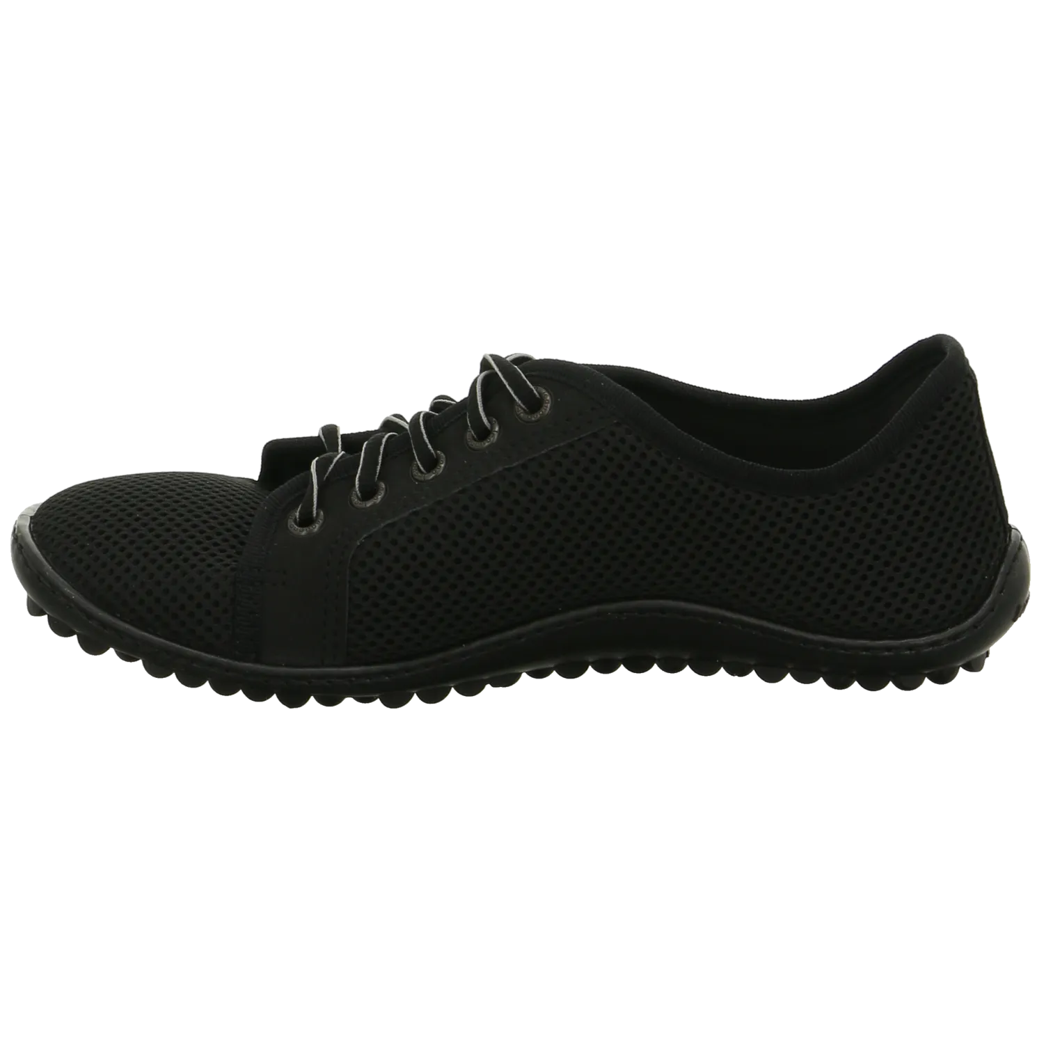 Leguano Schnürschuh sportiv schwarz