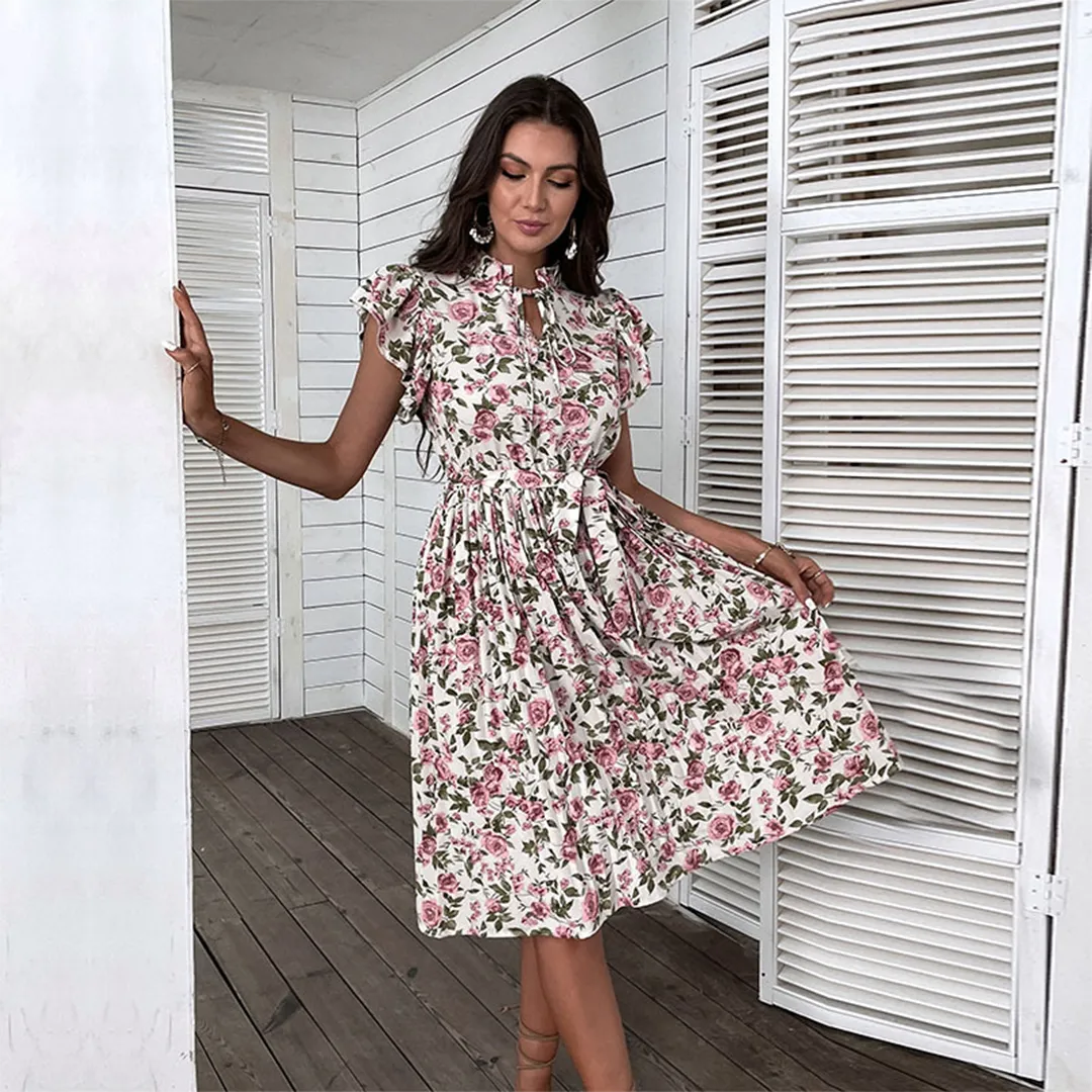 Natascha - Kleid - Schick - Hochwertiges Materialien - Ideal für Frühl