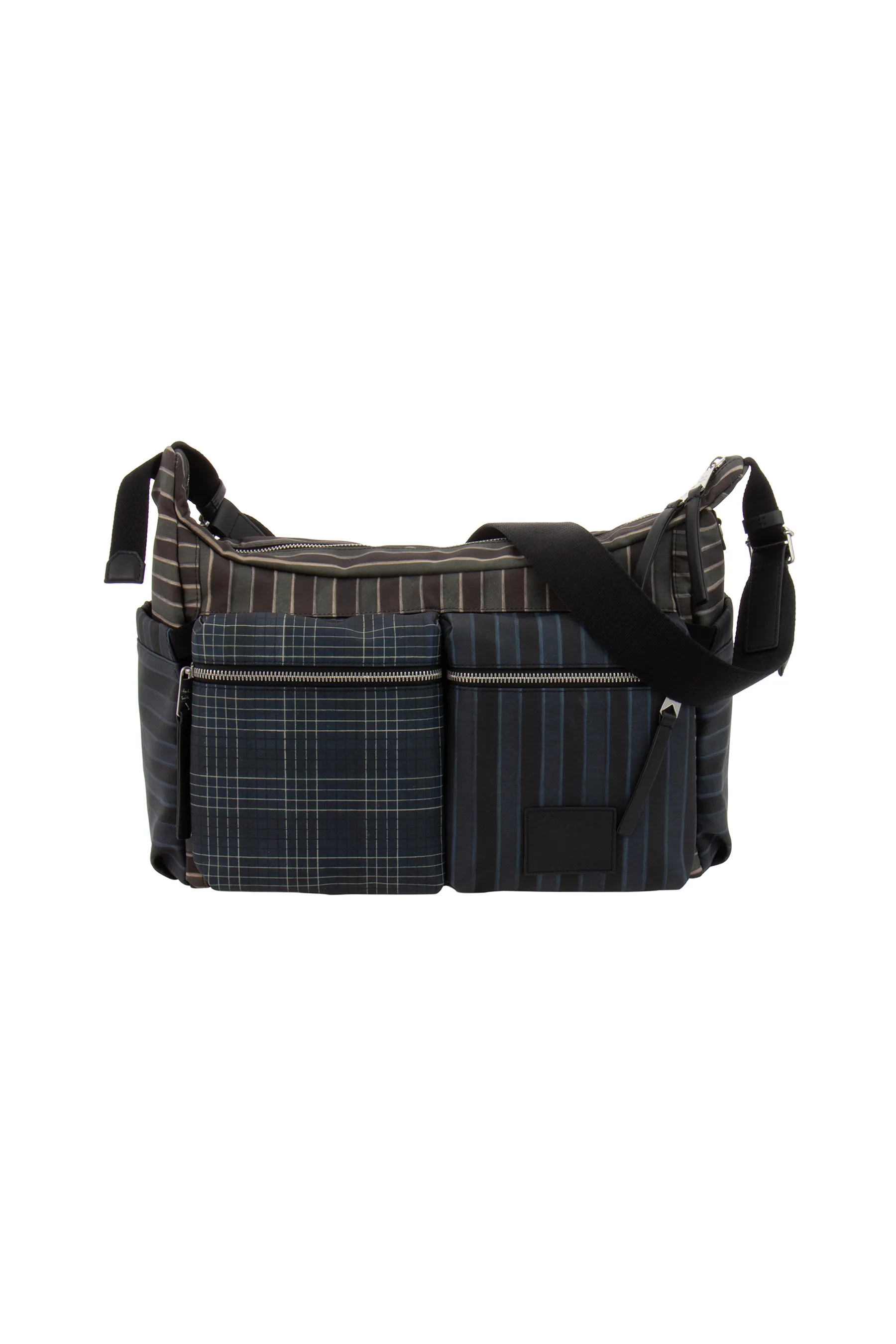 PAUL SMITH Large Recycled Fabric Crossbody Bag  