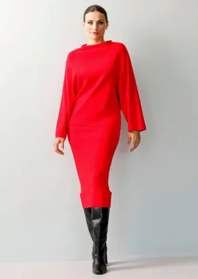 Pullover mit weiten Fledermausärmeln