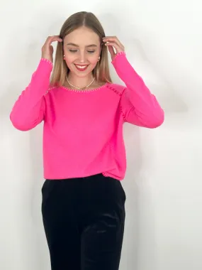 Pullover PL23-00104 Neonpink