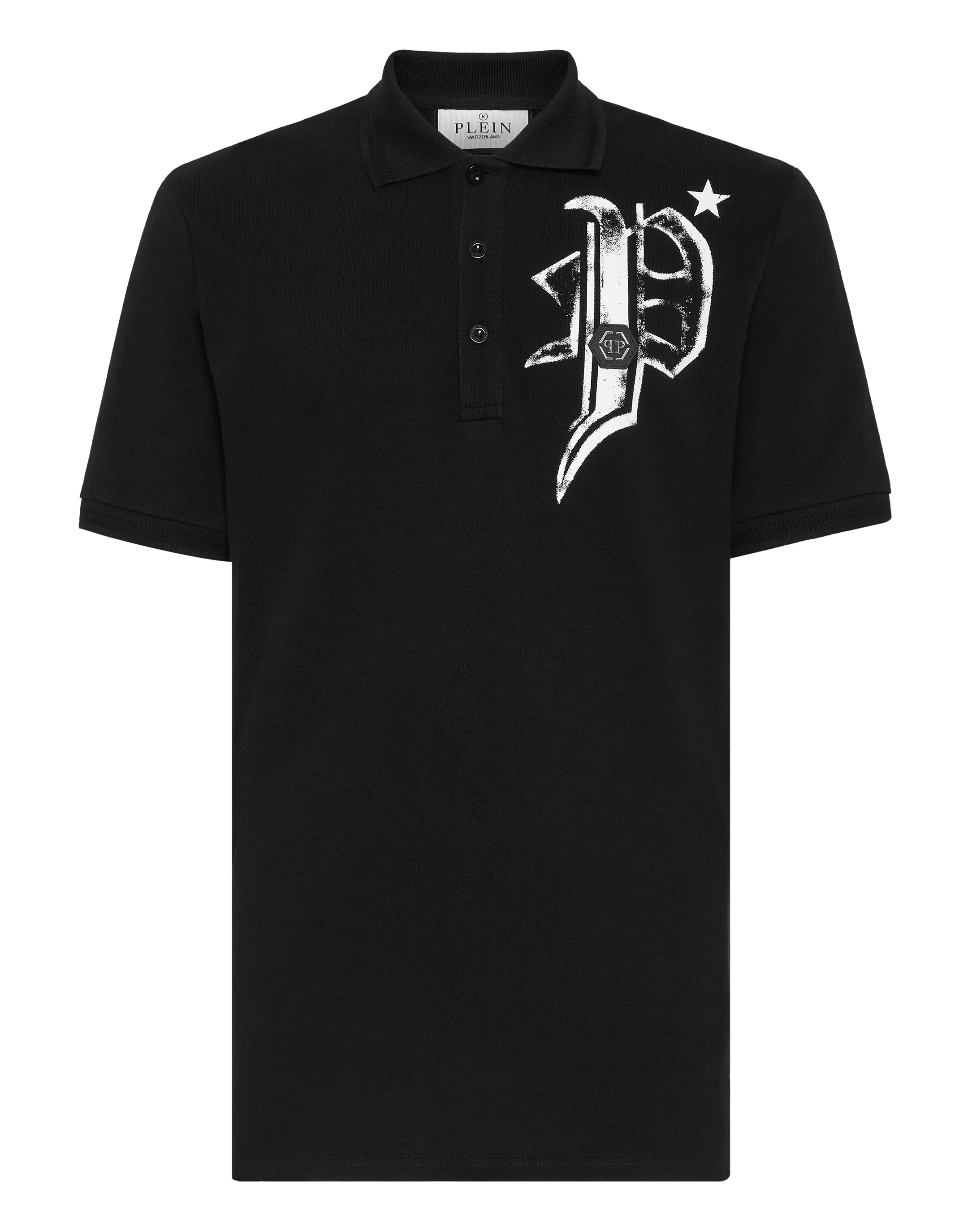 Slim Fit Jersey Polo Shirt Skull&Bones