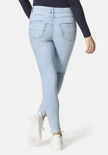 STOOKER RIO DAMEN STRETCH JEANS HOSE - FEXXI MOVE STRASS SKINNY FIT - 