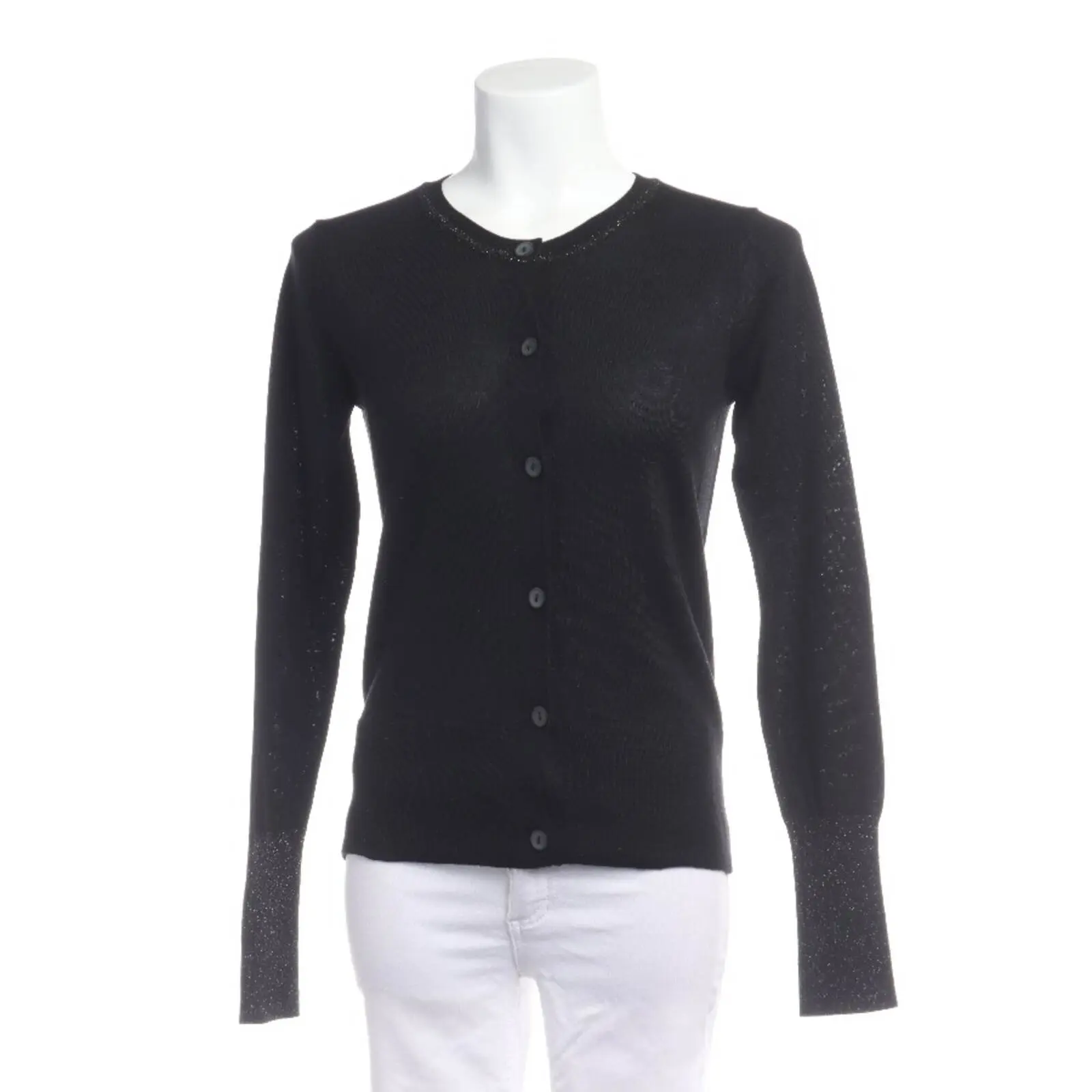 Strickjacke XS Schwarz