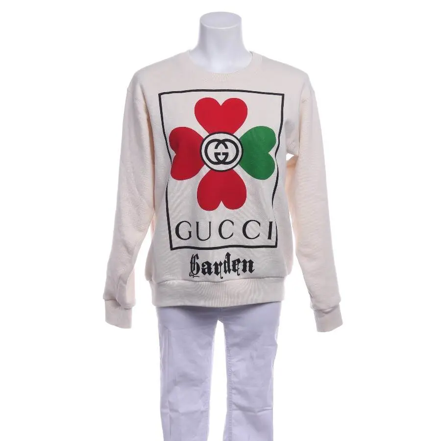 Sweatshirt 2XS Weiß