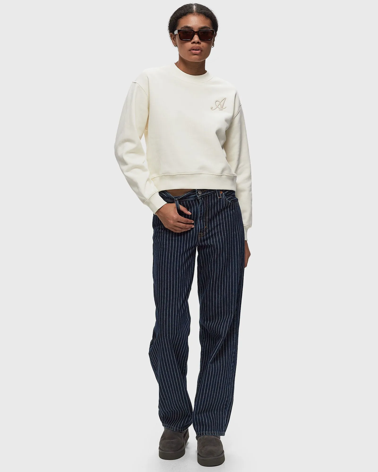 Sweatshirt AXEL ARIGATO Strand Embroidered Sweatshirt A2839001