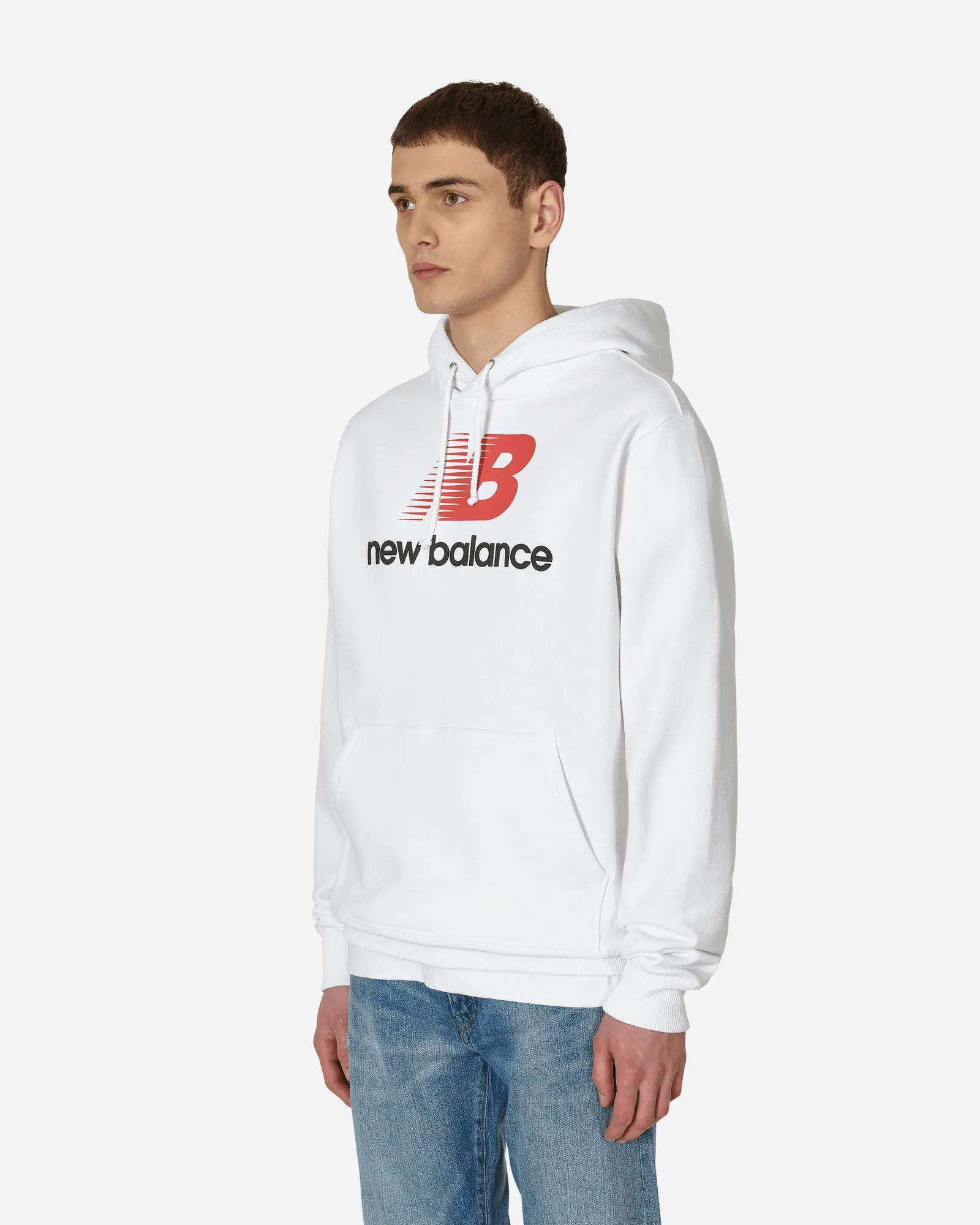 Sweatshirt New Balance Made in USA Heritage Hoody MT23547-WT