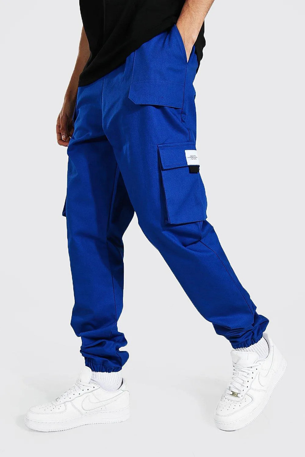Tall Twill Cargo-Jogginghose mit Taschen