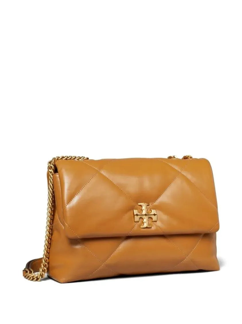   Tory Burch  Kira Diamond Quilt Bag Brown  Schultertasche 