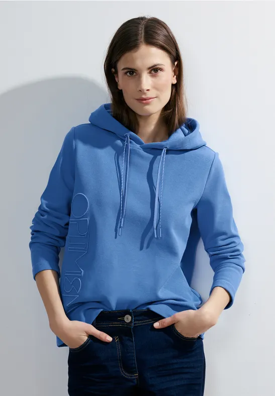 Twill Struktur Sweatshirt