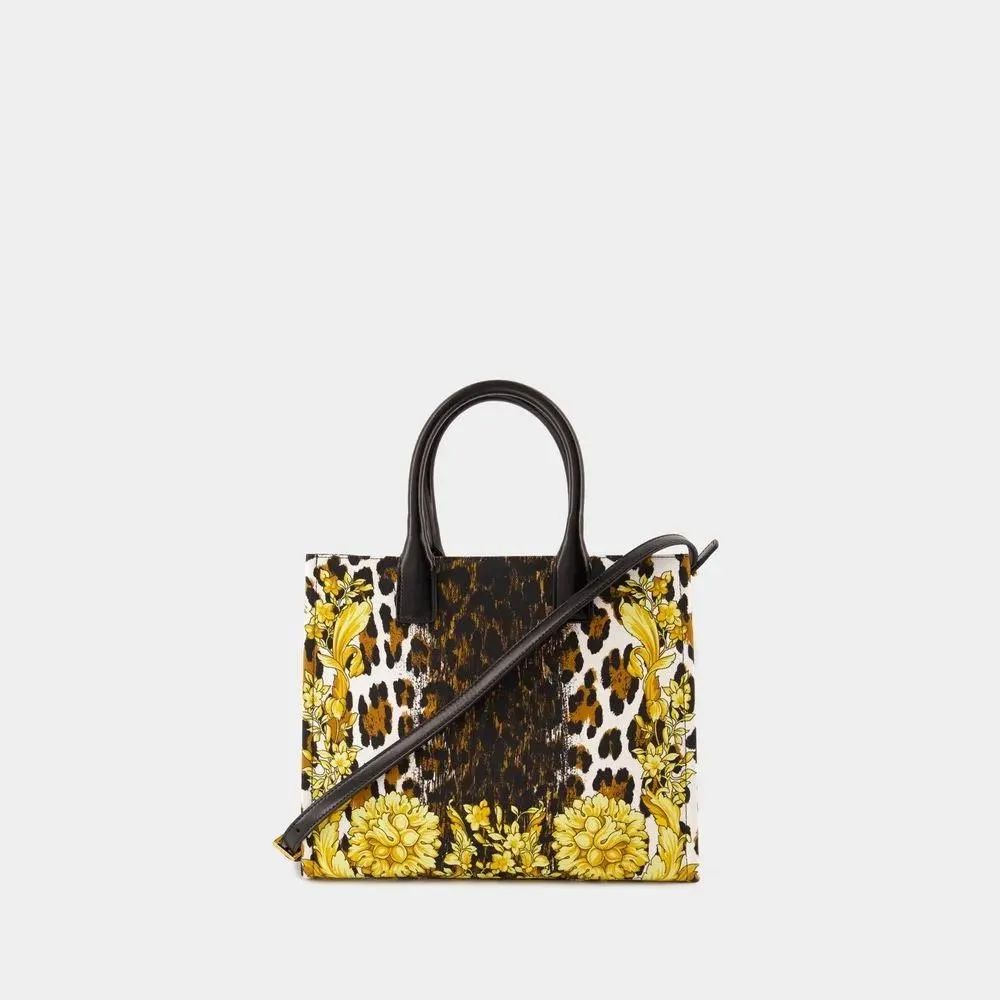   Versace  Medusa Totes Crossbody - Leather - Black Multicolor  Schultertasche 