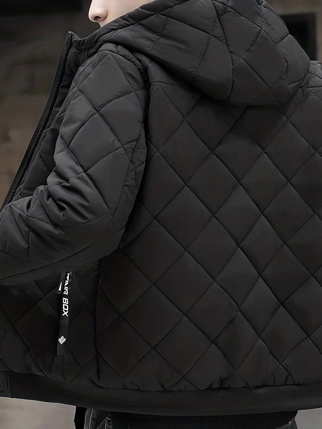 Warme Plüsch Kapuzen-Winterjacke Für Herren | Perfekt für Outdoor-Akti